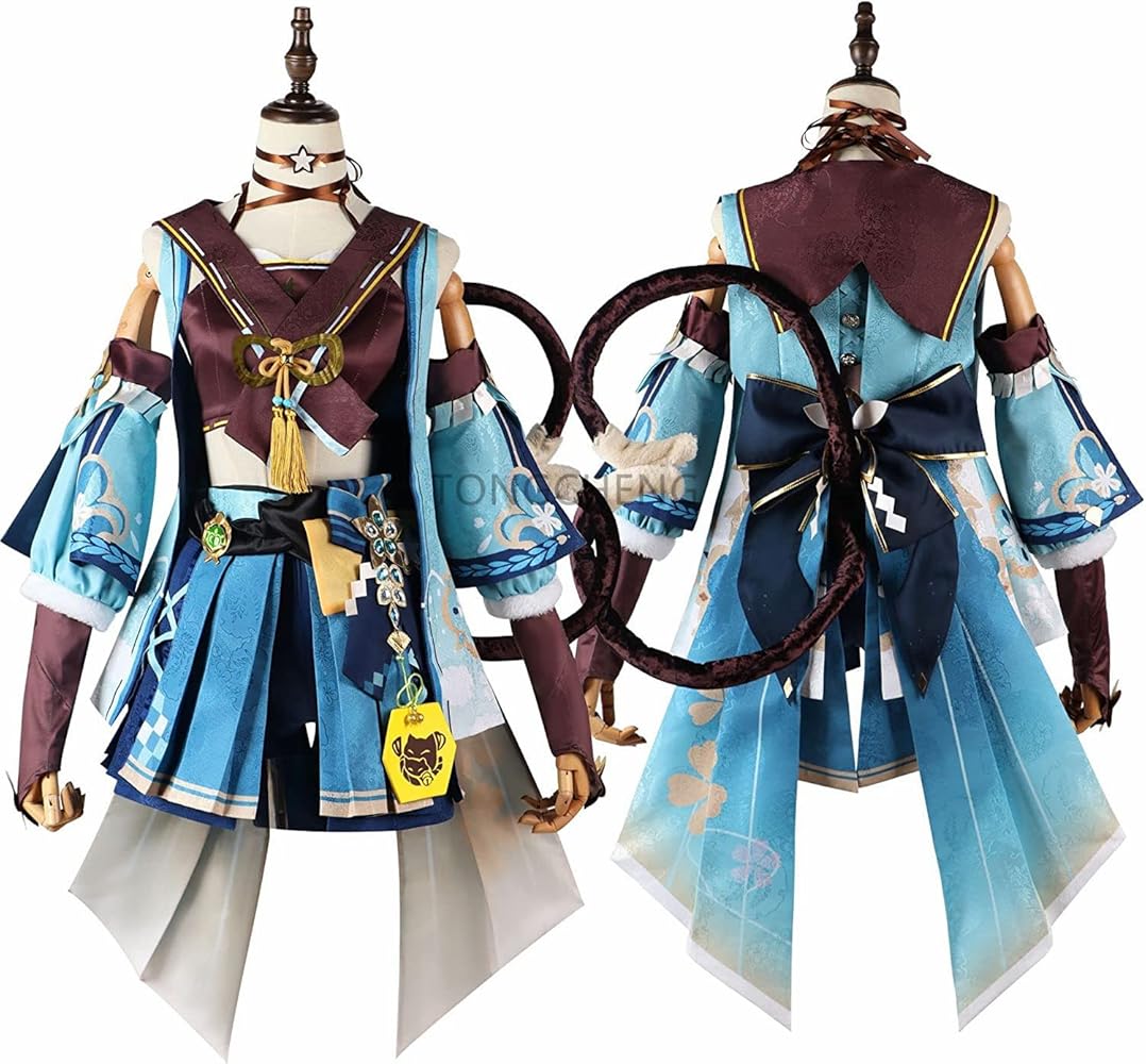 原神 HoYoFairレーシング 綺良々/コスプレ衣装 Amazon.co.jp: [TONGCHENG] 原神 稲妻 綺良々 コスプレ衣装+靴